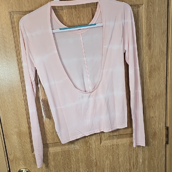 Max Studio Blush Pink Long Sleeve Top - Picture 9 of 10